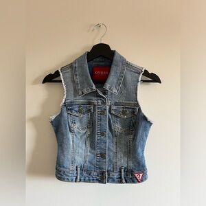 GUESS Denim Vest (XS)